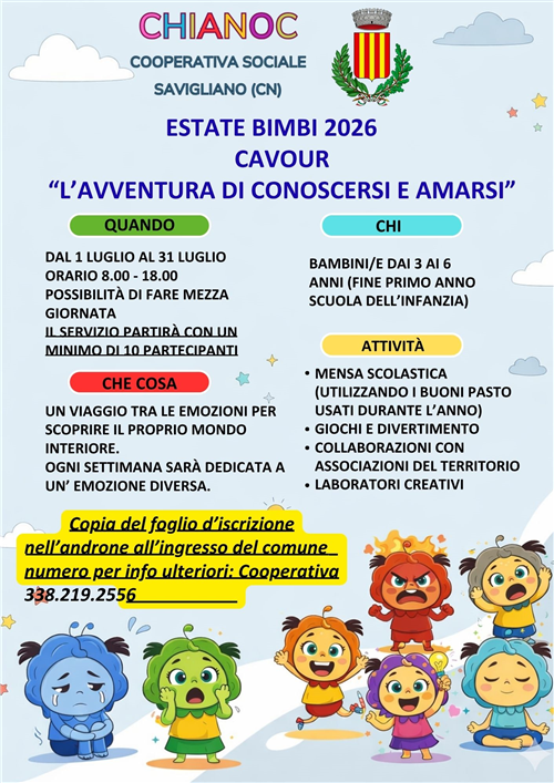 Estate bimbi 2026